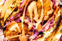 Crispy Panko Shrimp Tacos with Tangy Slaw