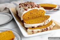 Pumpkin Pound Cake with Bourbon Cream Cheese Frosting рецепт