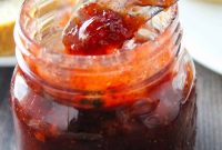 Strawberry Jam with Cracked Black Pepper: Sweet & Spicy Preserve