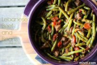 Lebanese Beef and Bean Stew – Aromatic Middle Eastern Recipe
