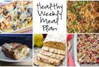 Weekly Meal Plan for Dec 17–23, 2016: Simple Recipes & Grocery List