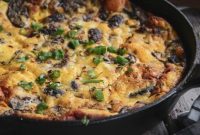 Savory Mushroom and Herb Frittata Recipe