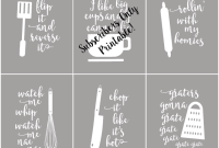 Punny Kitchen Printables: Hilarious Wall Art and Labels
