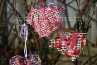 Mesh Heart Sewing Activity for Toddlers and Preschoolers