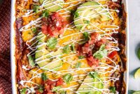Cheesy Chicken Enchilada Casserole Recipe for Weeknight Dinners