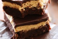 Peanut Butter Truffle Brownies: Decadent Fudgy Chocolate Bars
