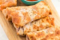 Air Fryer Pizza Egg Rolls — Homemade Recipe for Crispy Bites