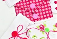 Stunning Fabric Valentine’s Day Envelopes: DIY Sewing Tutorial