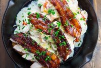 Grilled Kentucky Hot Brown Recipe on the Big Green Egg