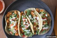 Buffalo Chicken Tacos Recipe: Spicy Chicken Tacos with Blue Cheese