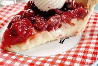 Cherry Vanilla Cream Pie Recipe — Silky No-Bake Dessert