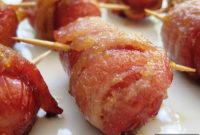 Slow-Cooker Bacon-Wrapped Hot Dog Bites