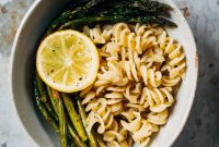 Roasted Asparagus and Lemony Herb Pasta for Spring Meals