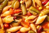 Hearty Italian Vegetable and Pasta Soup Recipe