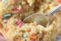 No-Bake Sugar Cookie Dough Recipe You Can Eat Raw