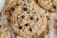 Chewy Oatmeal Coconut Chocolate Chip Cookies Recipe