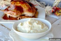 Crispy Grilled Mashed Potatoes with Garlic and Herbs