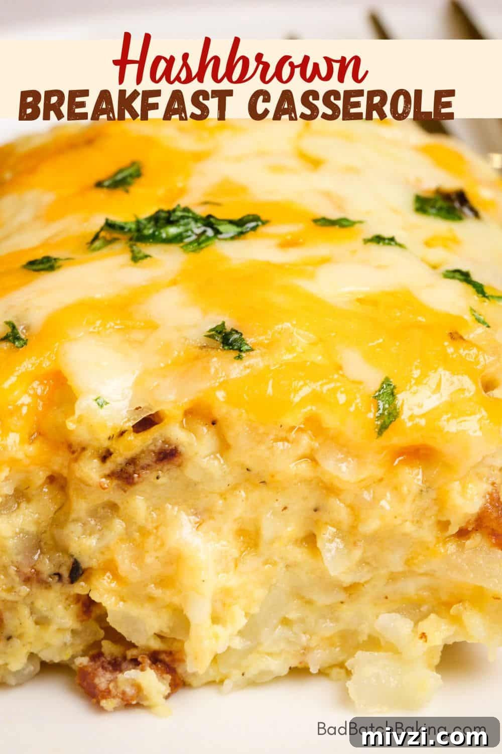 Cheesy Hashbrown Breakfast Casserole with Sausage and Eggs 12 breakfast casserole with hashbrowns