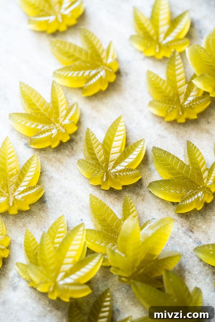 Keto CBD Gummies: Gluten-Free, Paleo-Friendly Relief 2 Green keto CBD gummies in cannabis leaf shape