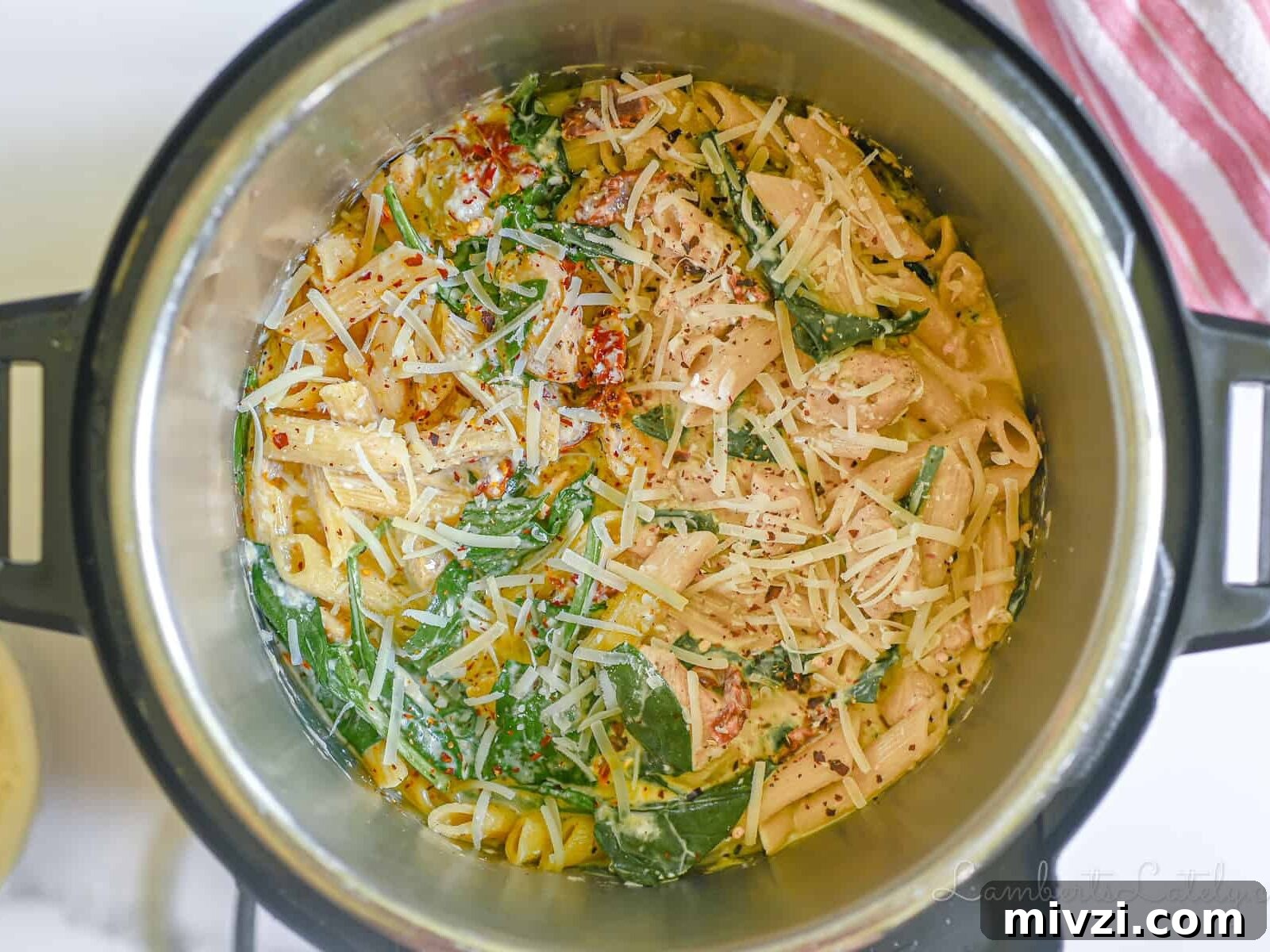 marry me chicken pasta in an instant pot.