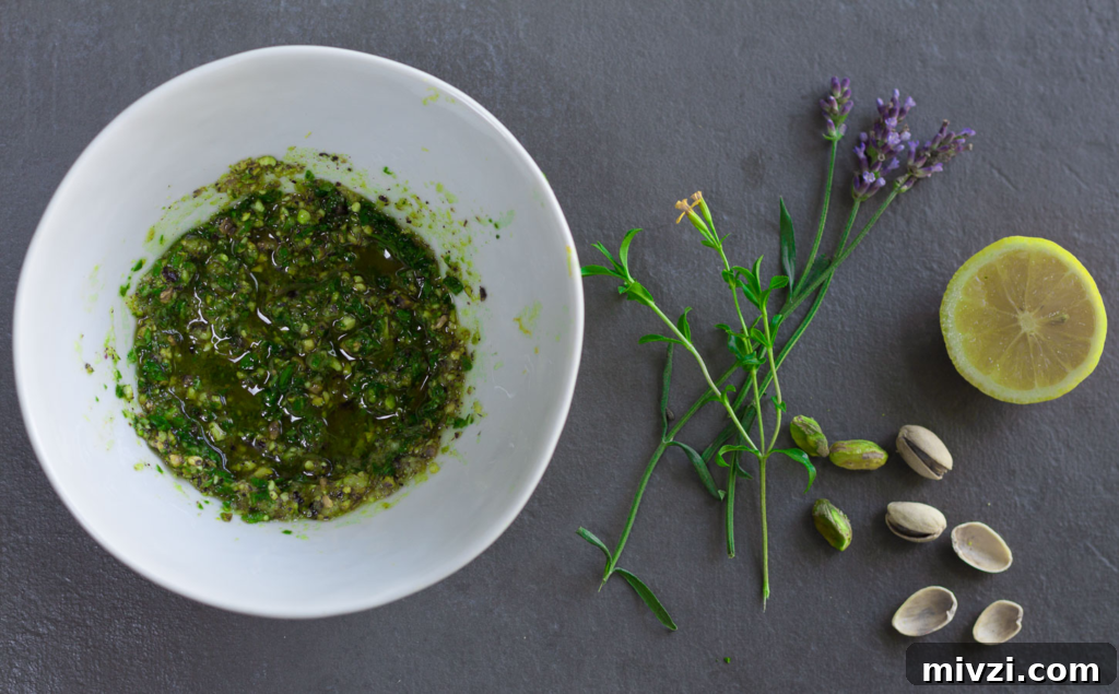 Pistachio-Tarragon Gremolata