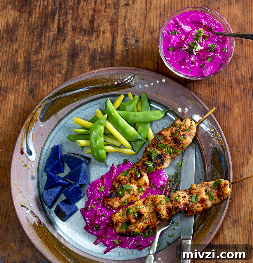 Beet Tzatziki Sauce