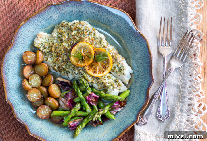 Filet of Sole with Mustard Sauce