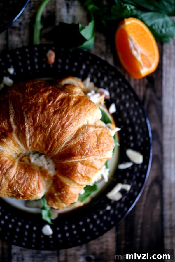 Mandarin Orange Chicken Salad | Melanie Makes
