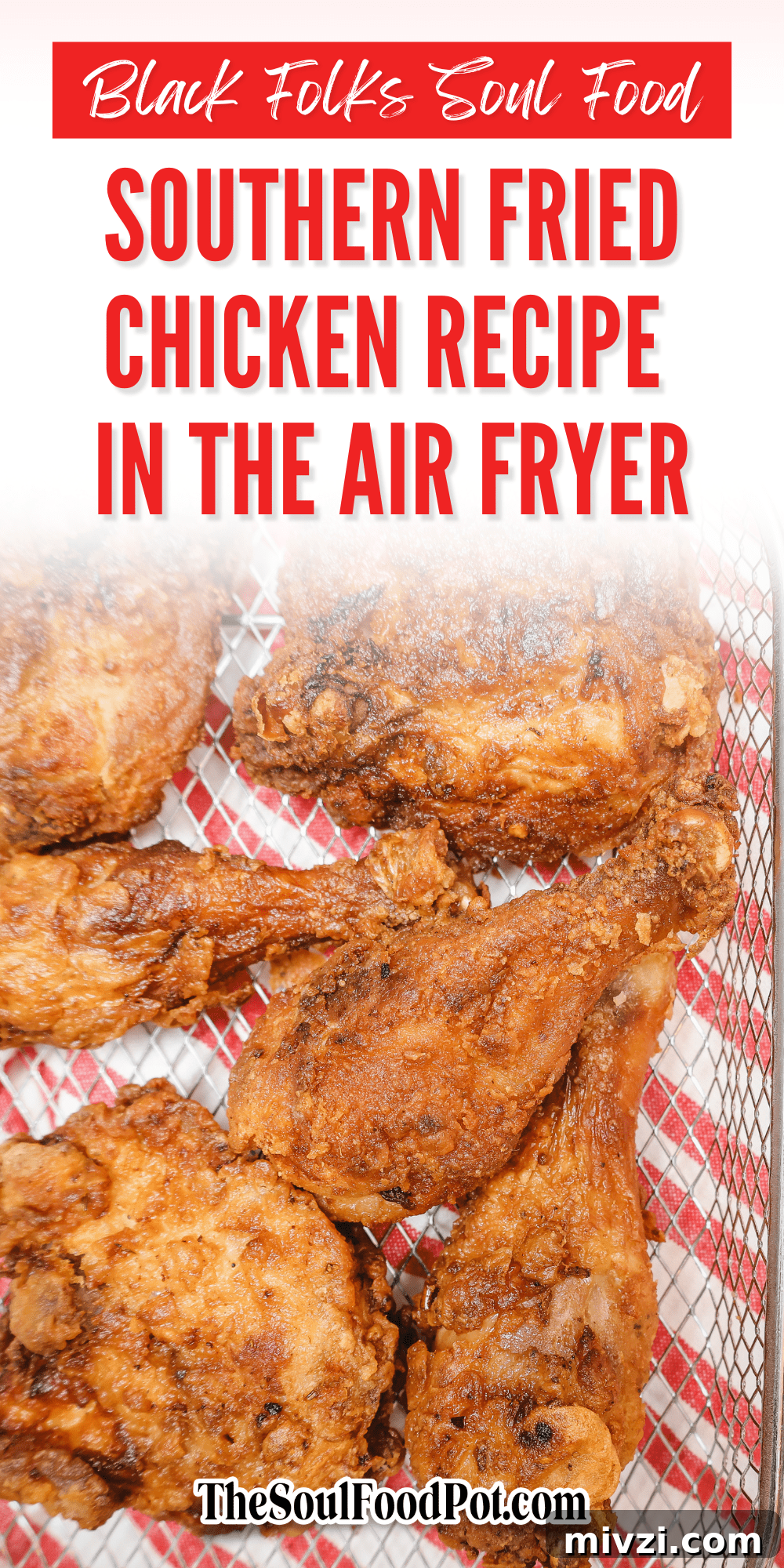 Black Folks Soul Food Southern Fried Chicken Recipe In The Air Fryer