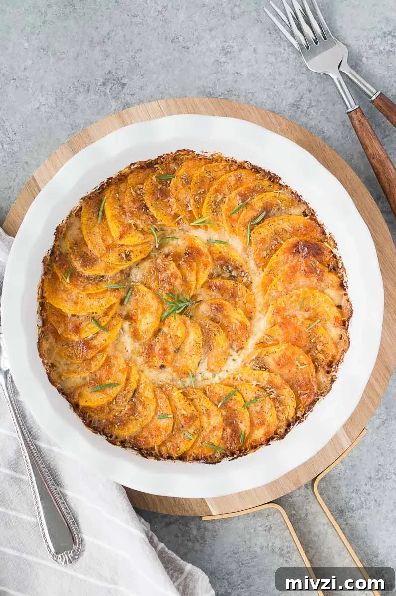 sweet potato gratin