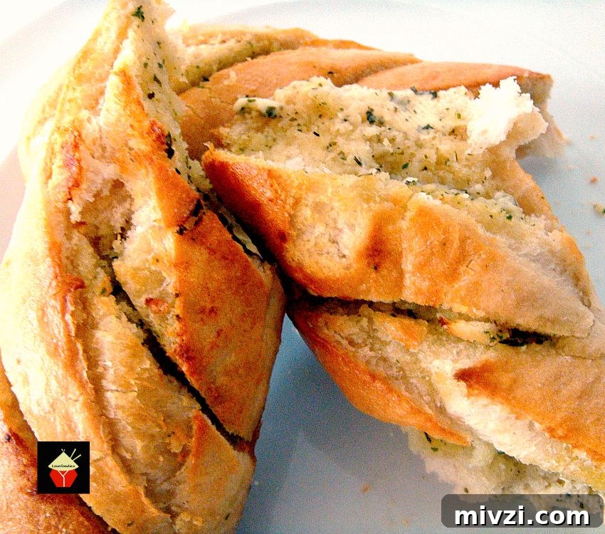 Quick and Easy Garlic Bread