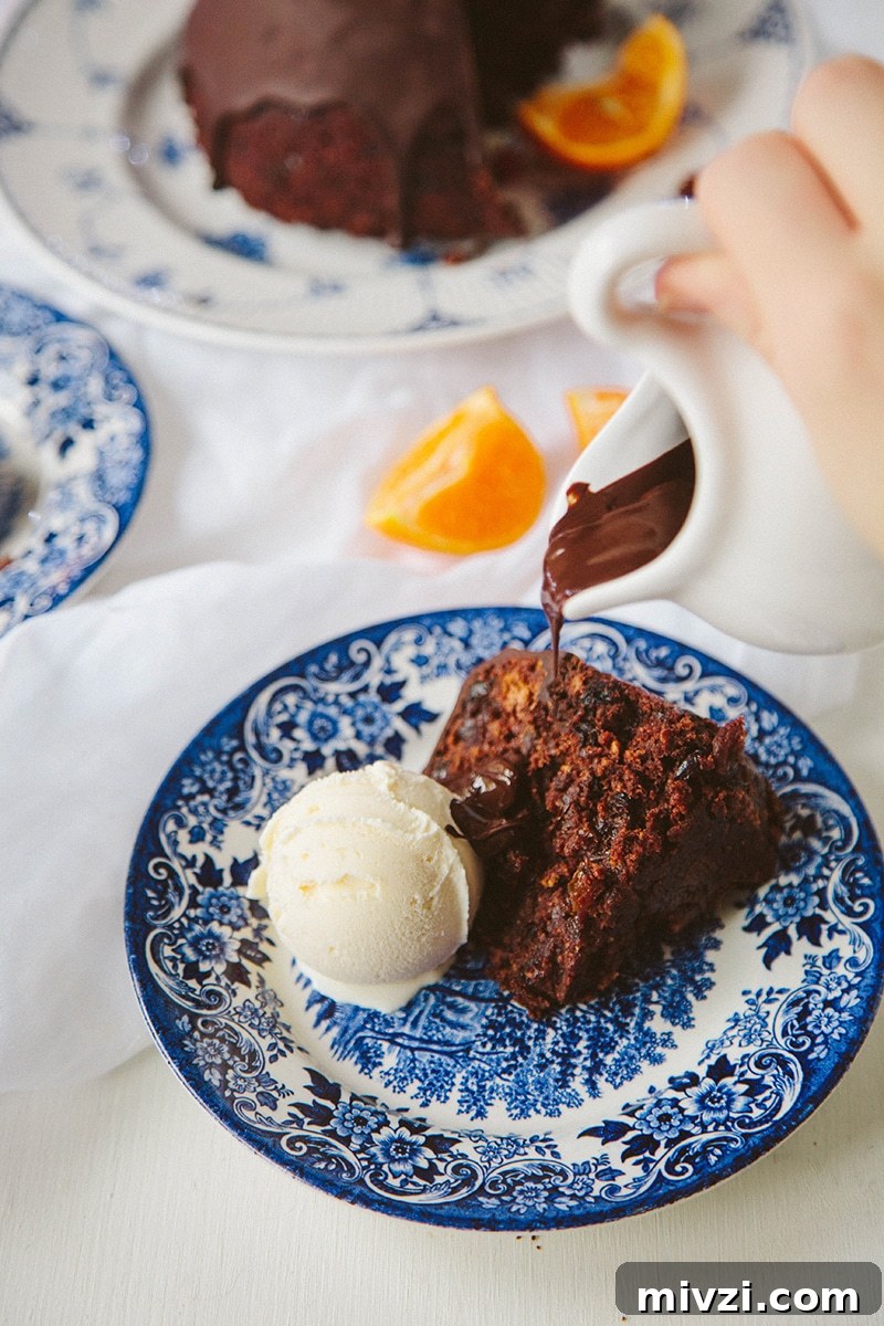 Vegan Chocolate Orange Christmas Pudding Recipe 4 Chocolate Orange Christmas Pudding #Vegan