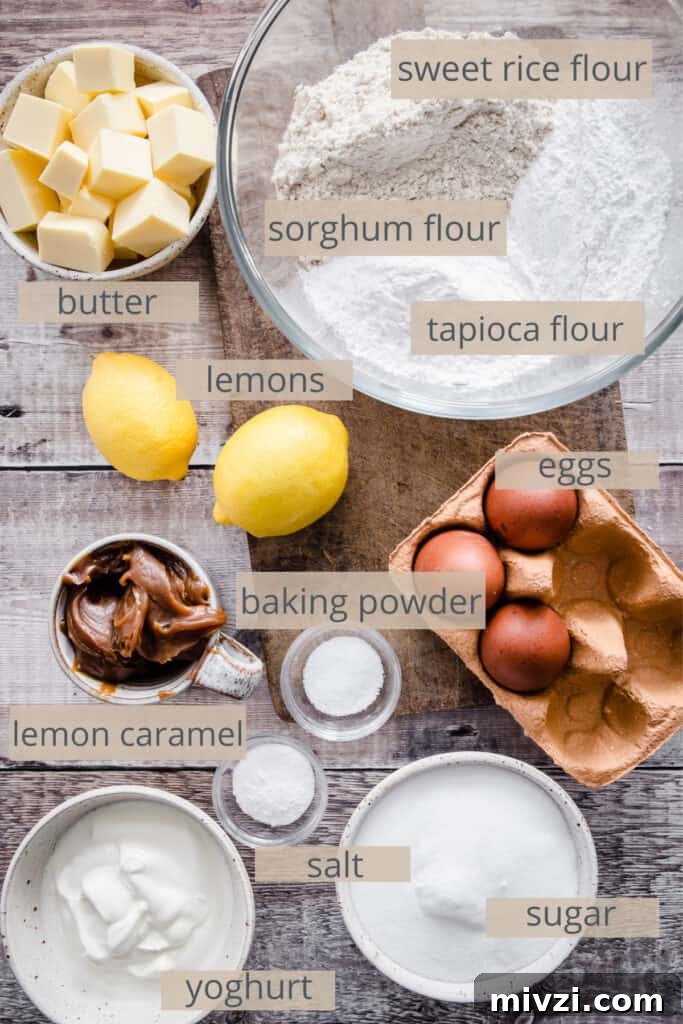 Gluten-Free Lemon Bundt Cake with Tangy Lemon Caramel 5 ingredients for lemon caramel cake