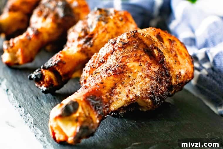 Taco Drumsticks on the Grill