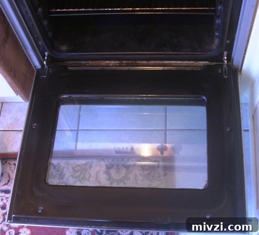 Natural Oven Cleaning