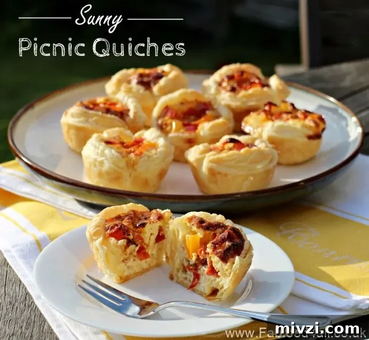 Sunny Picnic Quiches