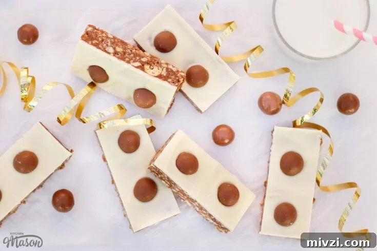 Malteser tiffin bars