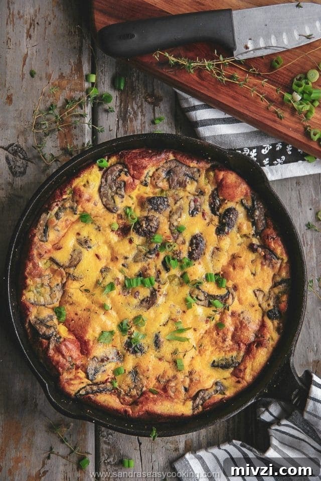 Mushroom Frittata