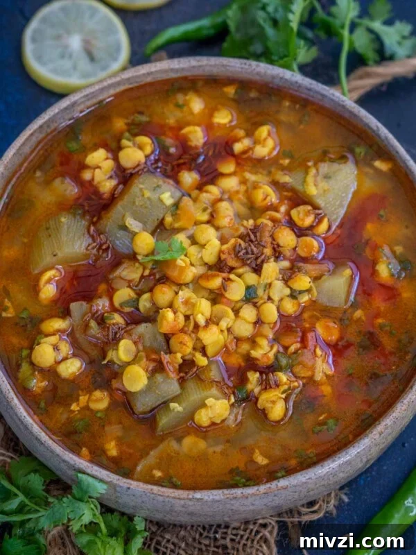 Tangy Raw Mango Dal Recipe for Flavorful Indian Lentils 14 Lauki Chana Dal.
