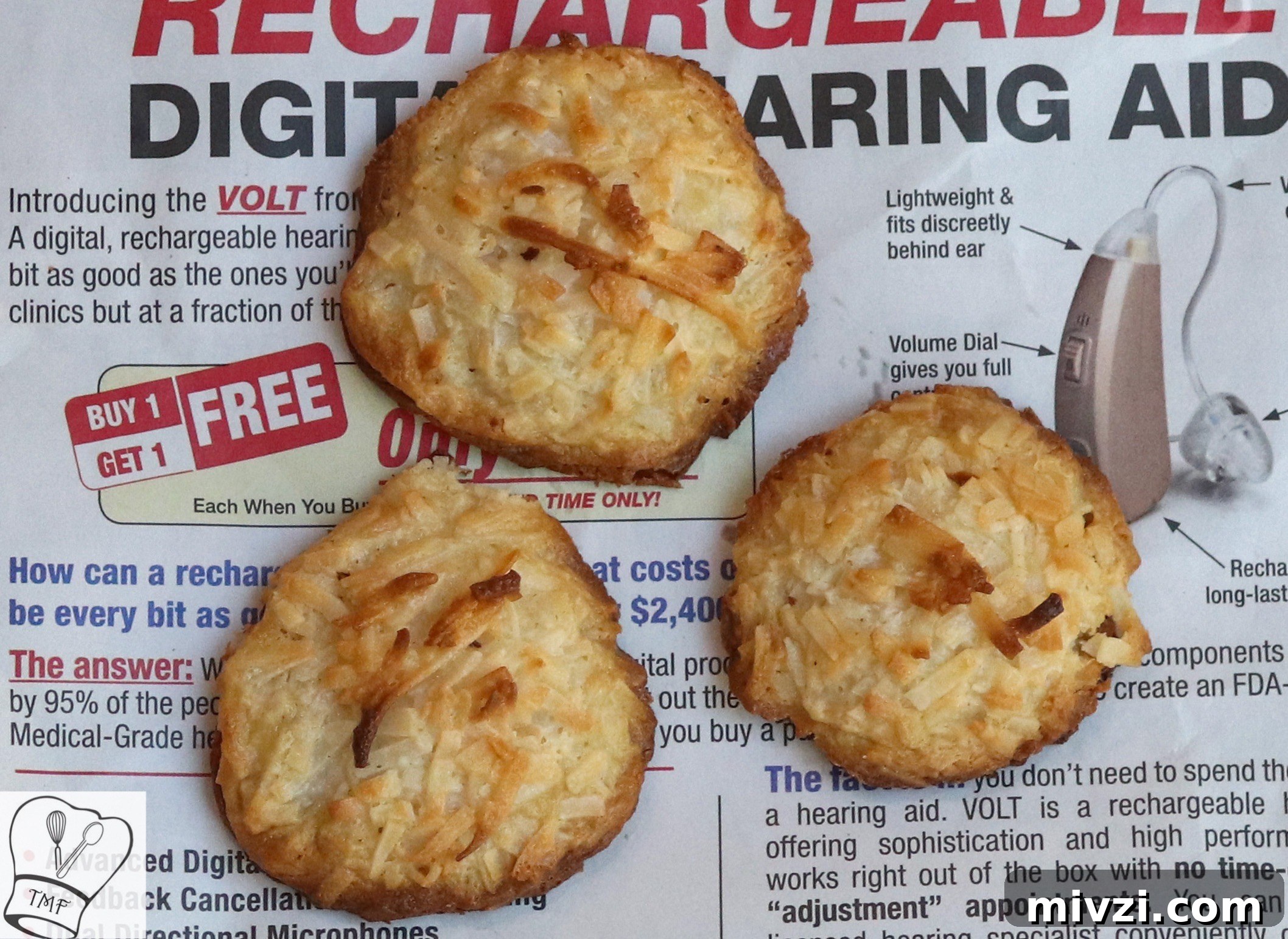 Coconut Thengai Biscuits: Sri Lankan Macaroon Recipe and Tips 4 Baked cookies
