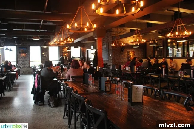 Vancouver BC Breweries: Big Rock Restaurant