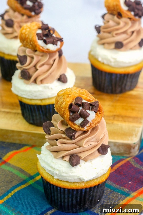 Boston Cream Pie Cupcakes Recipe with Vanilla Custard Filling 7 img 21233 6