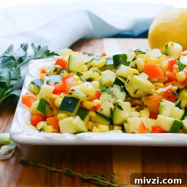 Confetti Corn: Colorful Baked Corn Recipe with Rainbow Veggies 10 Confetti Corn