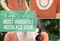 Convertible Necklace: 3 Stylish Ways to Wear One DIY Piece