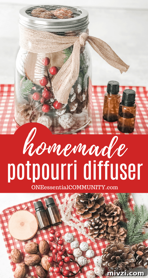 Christmas Potpourri Diffuser Ideas for Festive Home Fragrance 11 pinterest image of homemade potpourri diffuser for Christmas