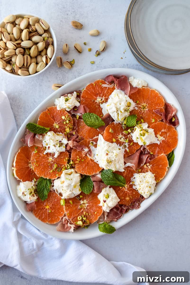 Cara Cara Orange and Prosciutto Salad