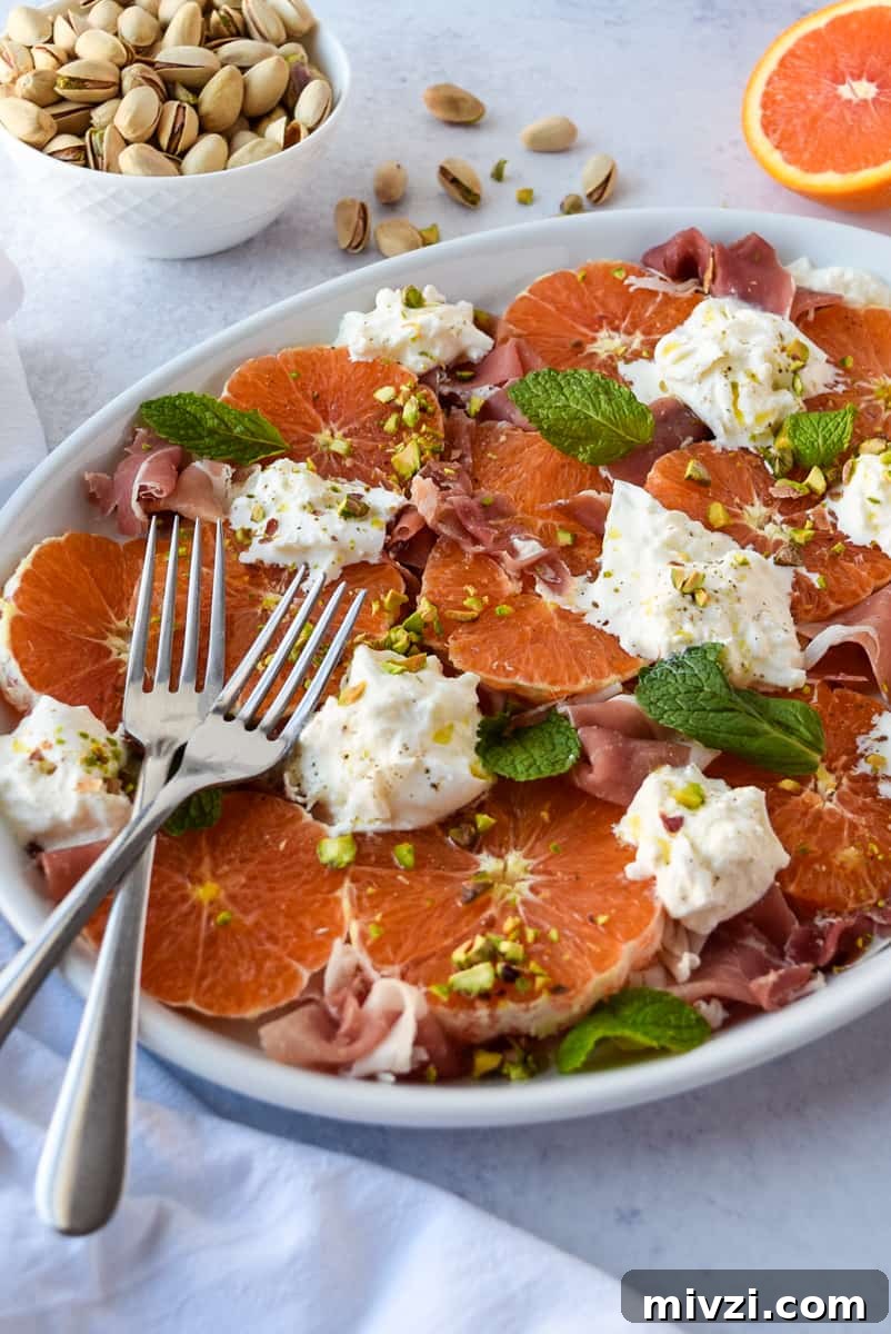 Cara Cara Orange and Prosciutto Salad