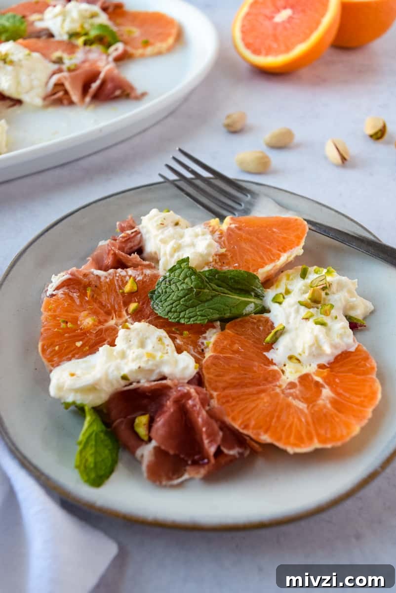 Cara Cara Orange and Prosciutto Salad