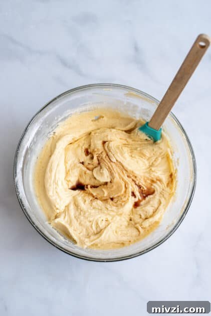 Stir in the vanilla extract.
