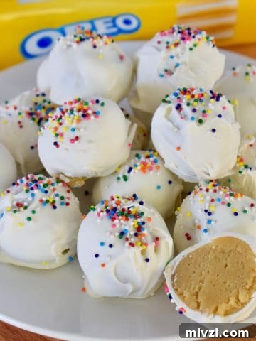 Golden Oreo Truffles recipe.